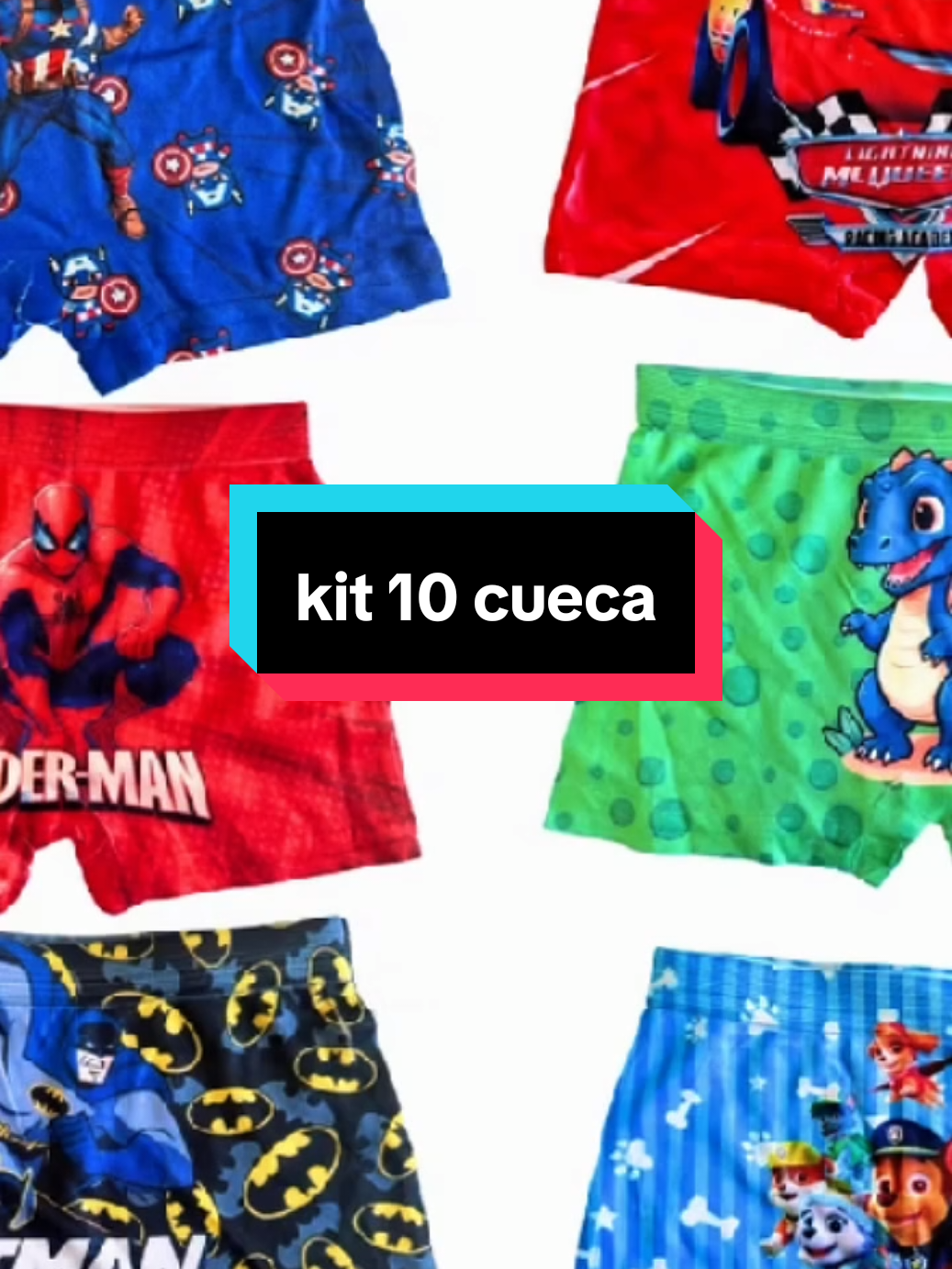 kit 10 cuecas infantil boxer sublimada  https://s.shopee.com.br/8ANegNdmSD #shopee #200k #vaiprofycaramba #fy 