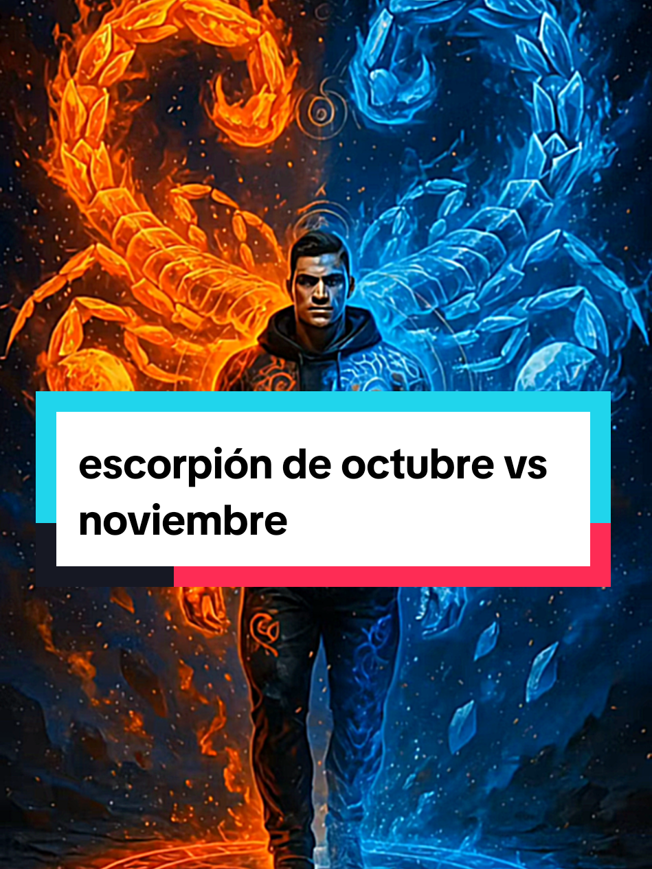 escorpión de octubre vs noviembre #escorpion #signos #zodiaco #horoscopo #astrology 