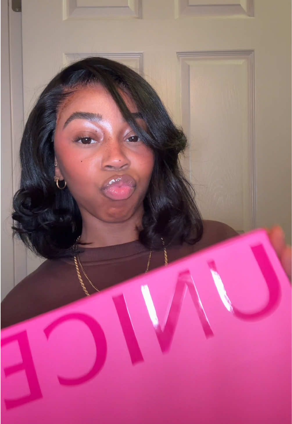 Styling my @UNice Hair Yaki straigh bob💞💞 @UniceHairCo @UNICE HAIR OFFICIAL  #TikTokShopFallDealsForYou #outdoorfun #unicehair #naturalhair #tiktokshopblackfriday 