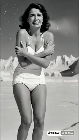 #creaturefromtheblacklagoon #kaylawrence #coldgirl #freezingcold #juliaadams Kay Lawrence misses summer and is shivering cold!