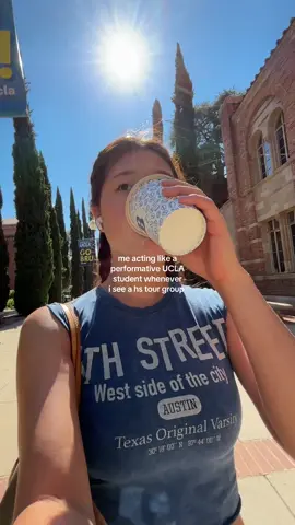 i feel like a person in a museum display (love it 😛) 🤣 #ucla #student #performative #relatable #fyp 