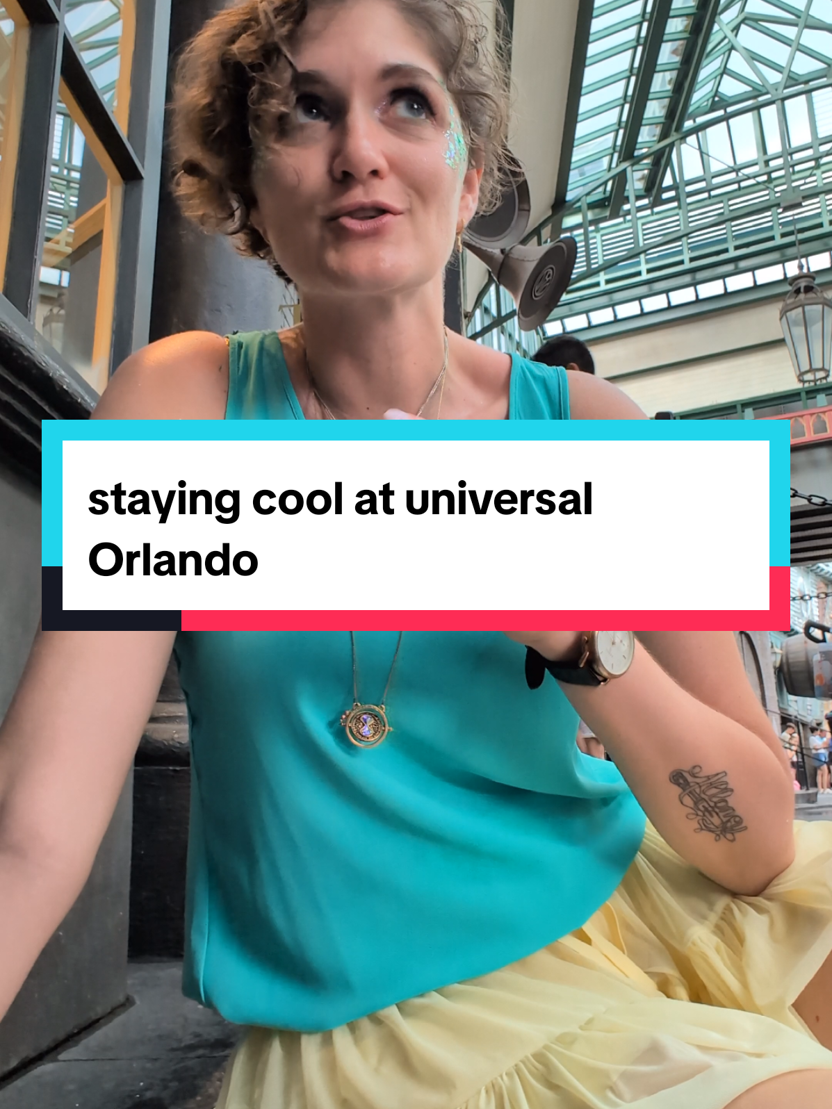 these fans are no joke you guys and definitely saved me a few times when the heat got to be a little too much #universalorlando #uor #travelagent 