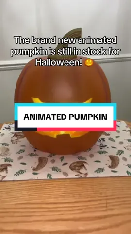 Grab up the cutest pumpkin to get it in time for Halloween! #halloweendecor #falldecor #pumpkin 