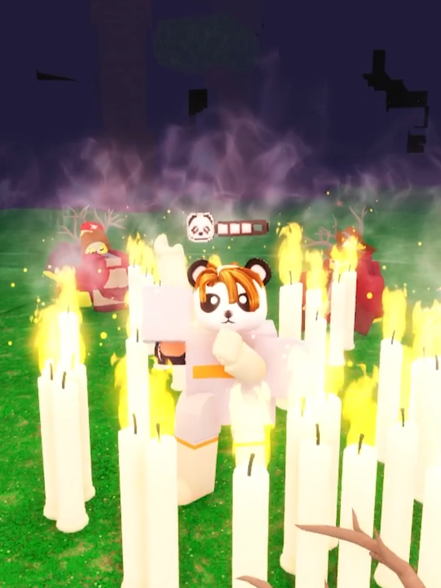 99 NOCHES en el BOSQUE se puse RARO #99nochesenelbosque #99nightsintheforest #robloxedit #robloxclips #halloween #actualizacion #trickortreat