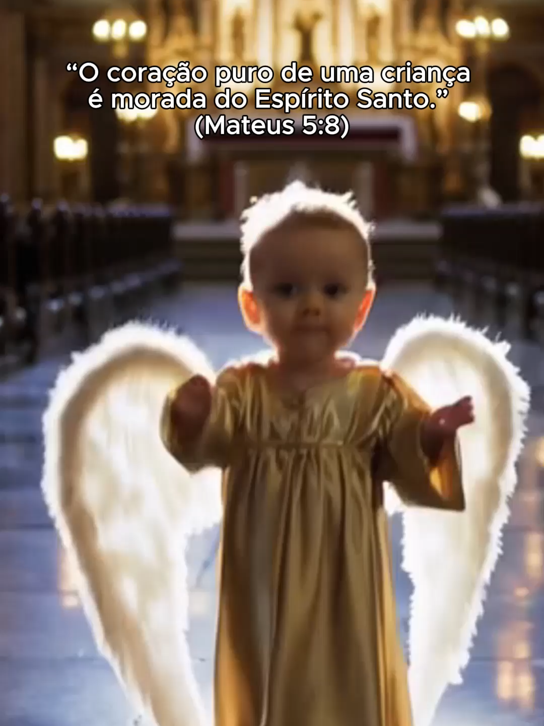 Jesus é nosso Senhor 🙏 Siga-nos para mais conteúdos evangelizados ↗️ #baby #angel