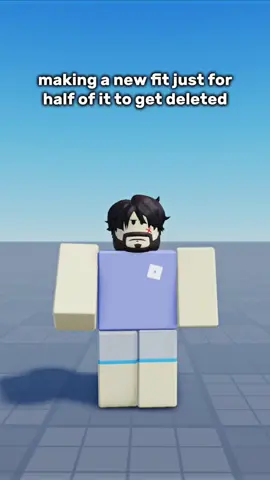 or having to find out what got deleted on OLD fits | #roblox #robloxfyp #fyp 