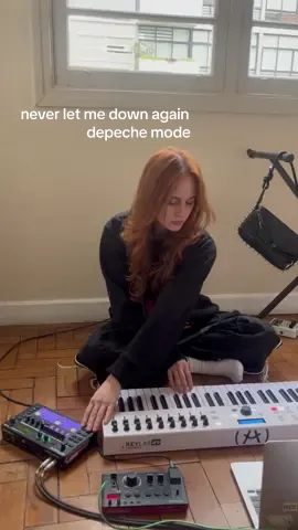 never let me down again by depeche mode #synthpop #80smusic #musician #cover #fyp 