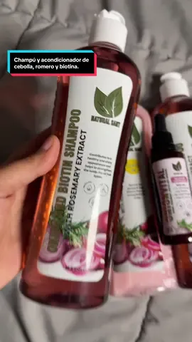 Champú y acondicionador de cebolla, romero y biotina.#paratiiiiiiiiiiiiiiiiiiiiiiiiiiiiiiiiii #champu 
