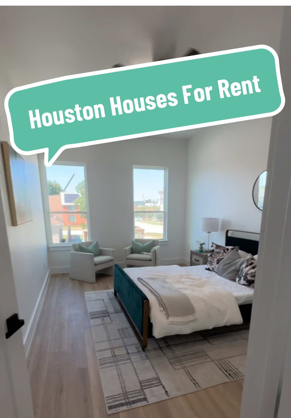 🏡House for rent! 3 bed | 3 bath |  $2500/month |  + Fresh, spacious, and move-in ready! Want details? Dm me to get details + schedule a tour! #houstonrental  #houstonrealestate #shorttermlease #houstonliving #rentalproperty #houstonrealtor #realtorbestie #affordablerentals #houstonhomes