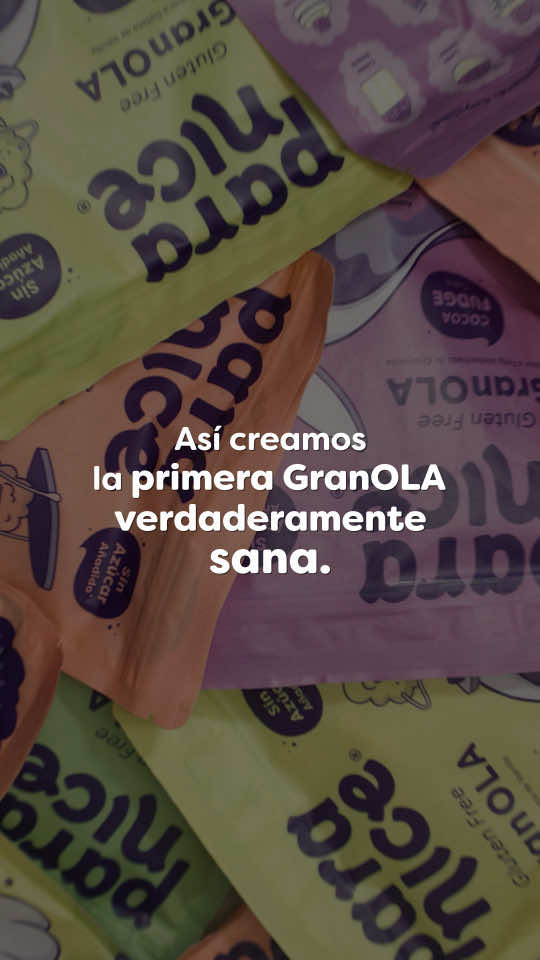 Asi creamos la primera GranOLA verdaderamente sana.  #paranice 