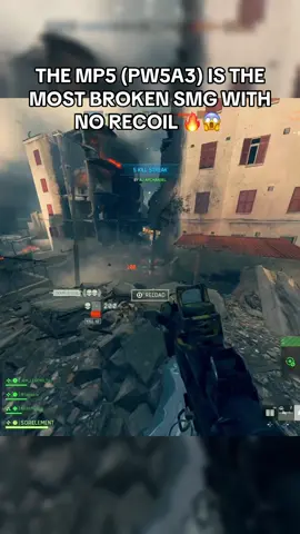 The MP5 is BROKEN with NO RECOIL & a HIGH DAMAGE profile in BATTLEFIELD 6 , YOU MUST TRY THIS! 😍 #fyp #battlefield #views➕ #sorelement #gaming #battlefield6 #battlefieldclips #battlefield6gameplay #bf6 #battlefieldtiktok #battlefieldcommunity #meta #pw5a3 #mp5 