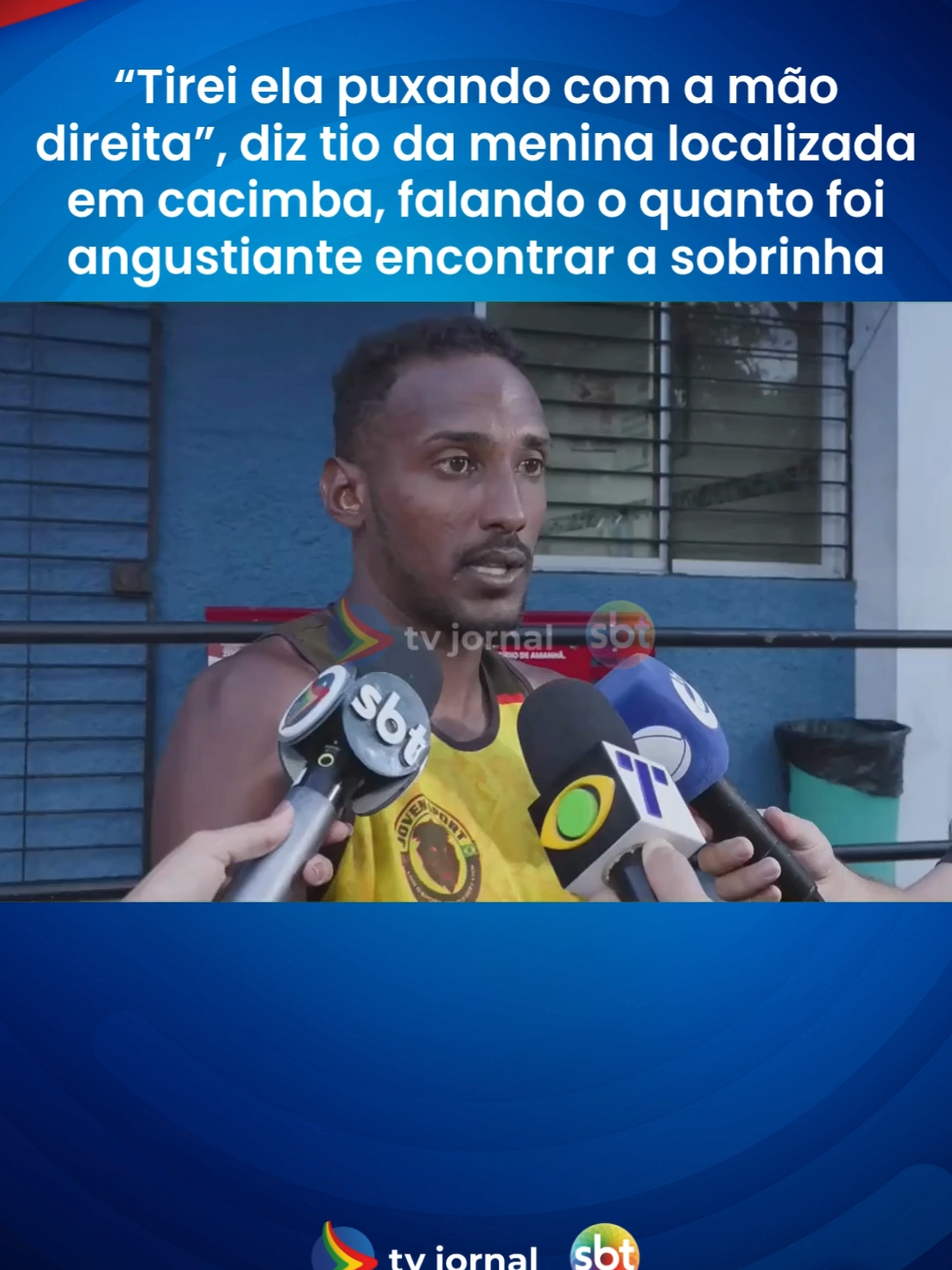 “Tirei ela puxando com a mão direita”, diz tio da menina localizada em cacimba, falando o quanto foi angustiante encontrar a sobrinha. Confira todos os detalhes desta entrevista com a repórter Dyandhra Monteiro. Todas as informações estão disponíveis no O Povo na TV desta terça-feira (21). *ll #criança #sãolourençodamata #crime *digital #digital