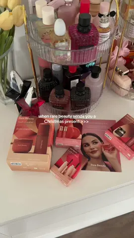 The best surprise ever 🤭🤍 #rarebeauty #rarecollective #rarebeautymakeup #prunboxing @Rare Beauty 