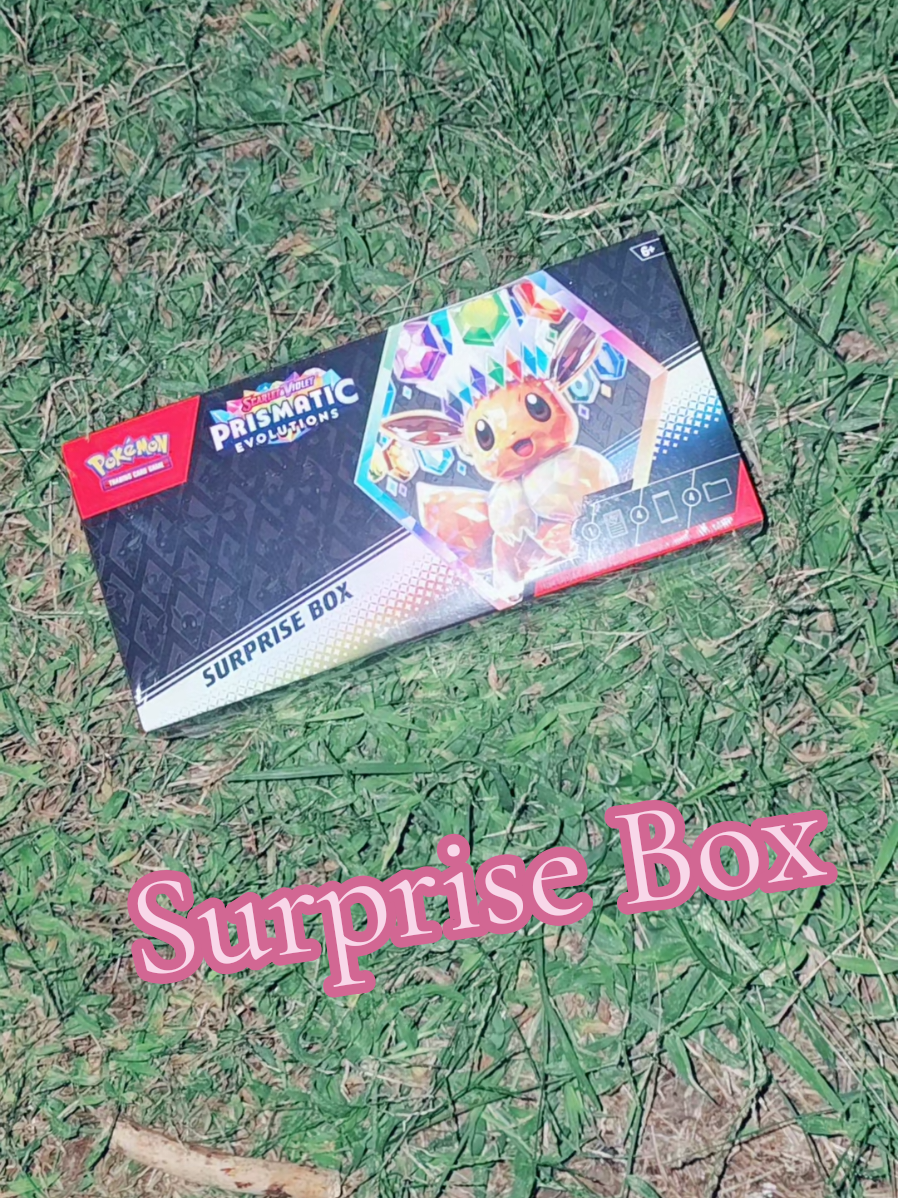 Caja sorpresa buscando Eeveelutions #prismaticevolutions #pokemon #pokemoncards #tiktokshop #surprisebox 