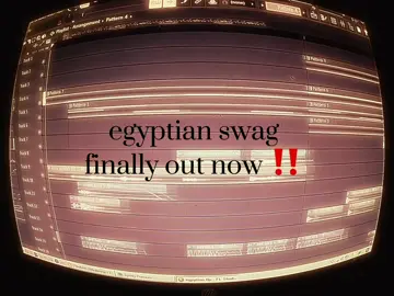 after like 3 months myb 😭😂 shld be on spotify rn go peep it #fyp #producertok #2000s #swag #egyptian 