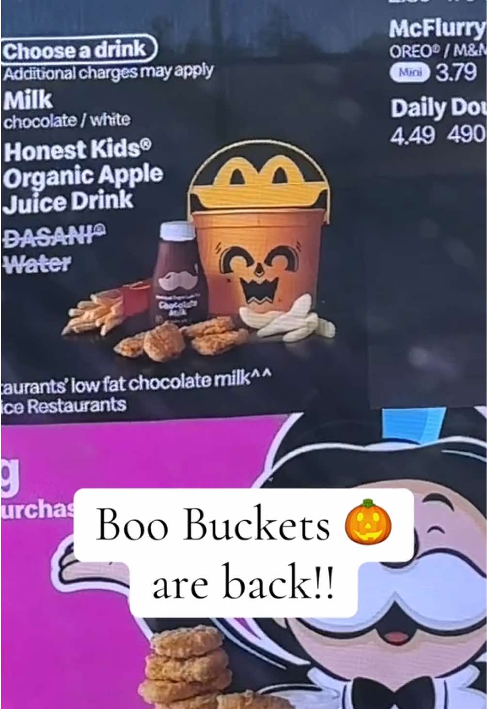 Boo Buckets are back!!! #fyp #halloween #boobuckets #happymeal #boo #bucket #mcdonalds #eatwithme