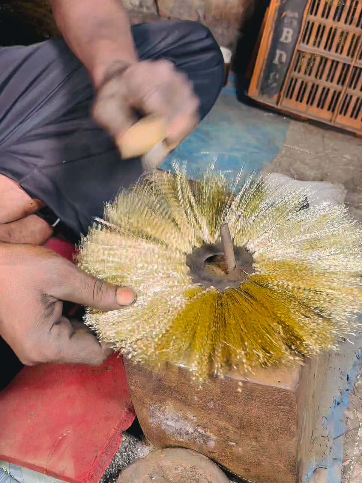 Amazing Process From Steel Wire to  Powerfull Cleaning Brush #fyp #viral #factory 