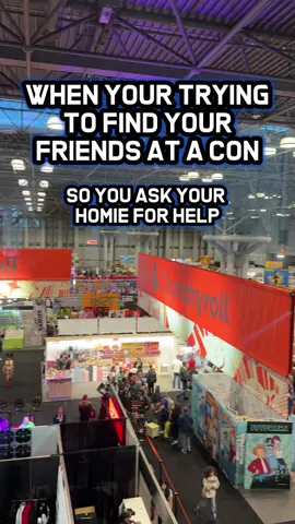 I swear we need this for conventions.  Finding your friends and mutuals is literally a full time job at a con! Like how are there so many ppl?!? Did you see everyone you wanted to see?  #nycc #nycc2025 #animetiktok #animecontentcreator #oldtaku @JJ @EstarGuarsTia 🇨🇴🗽 