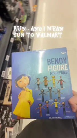 RUNNNN TO WALMART!! #coraline #foryoupage #walmartfinds #obsessedwiththem #fangirling 