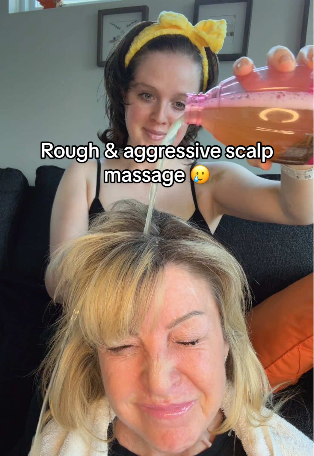 This homemade hair tonic contains 100% aloe vera, witch hazel, peppermint essential oil, dried rosemary, rosemary essential oil, and tea tree essential oil for hair growth 🙇‍♀️ P.S. what kind of video do YOU want to see? We take requests—just DM us or leave a comment! 💚 #haircare #hairgrowthjourney #rosemaryoilforhairgrowth #scalpcare #asmr 