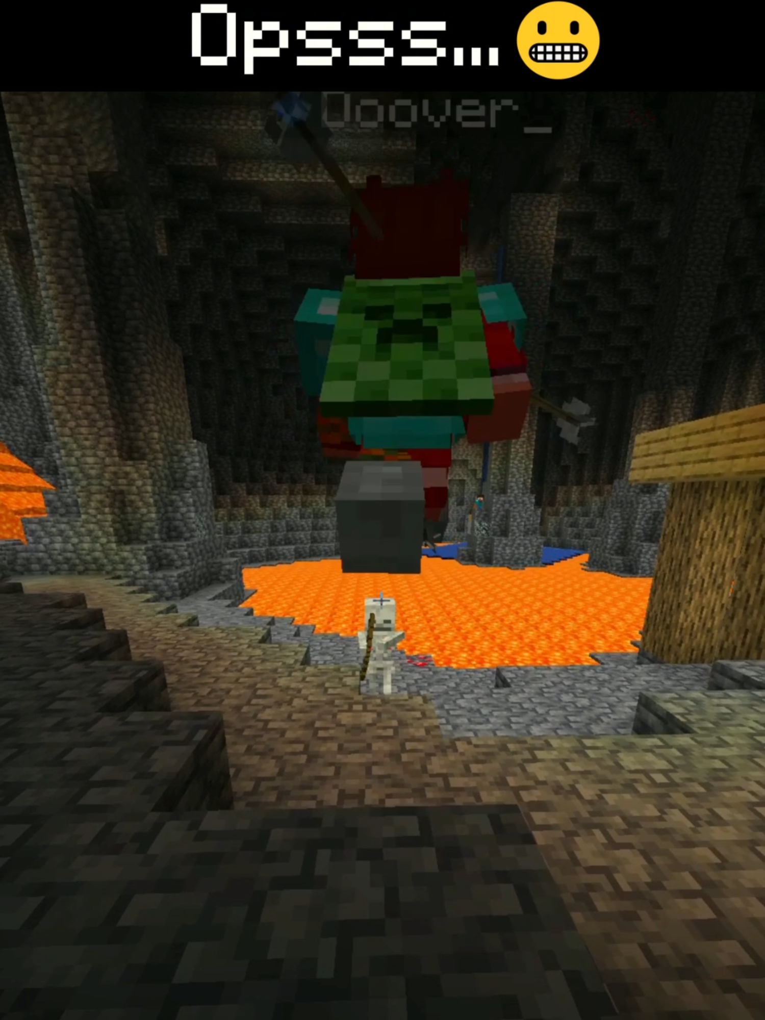 Opsss 😬... . #Minecraft #minecraftmemes