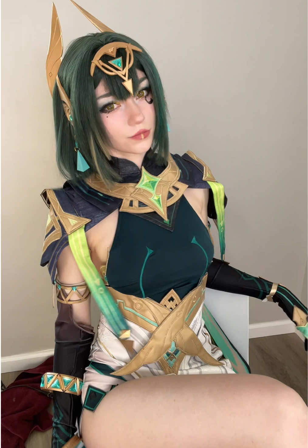 Are u pulling Nefer? #cosplayer #GenshinImpact #cosplay #genshinimpactcosplay #nefercosplay 