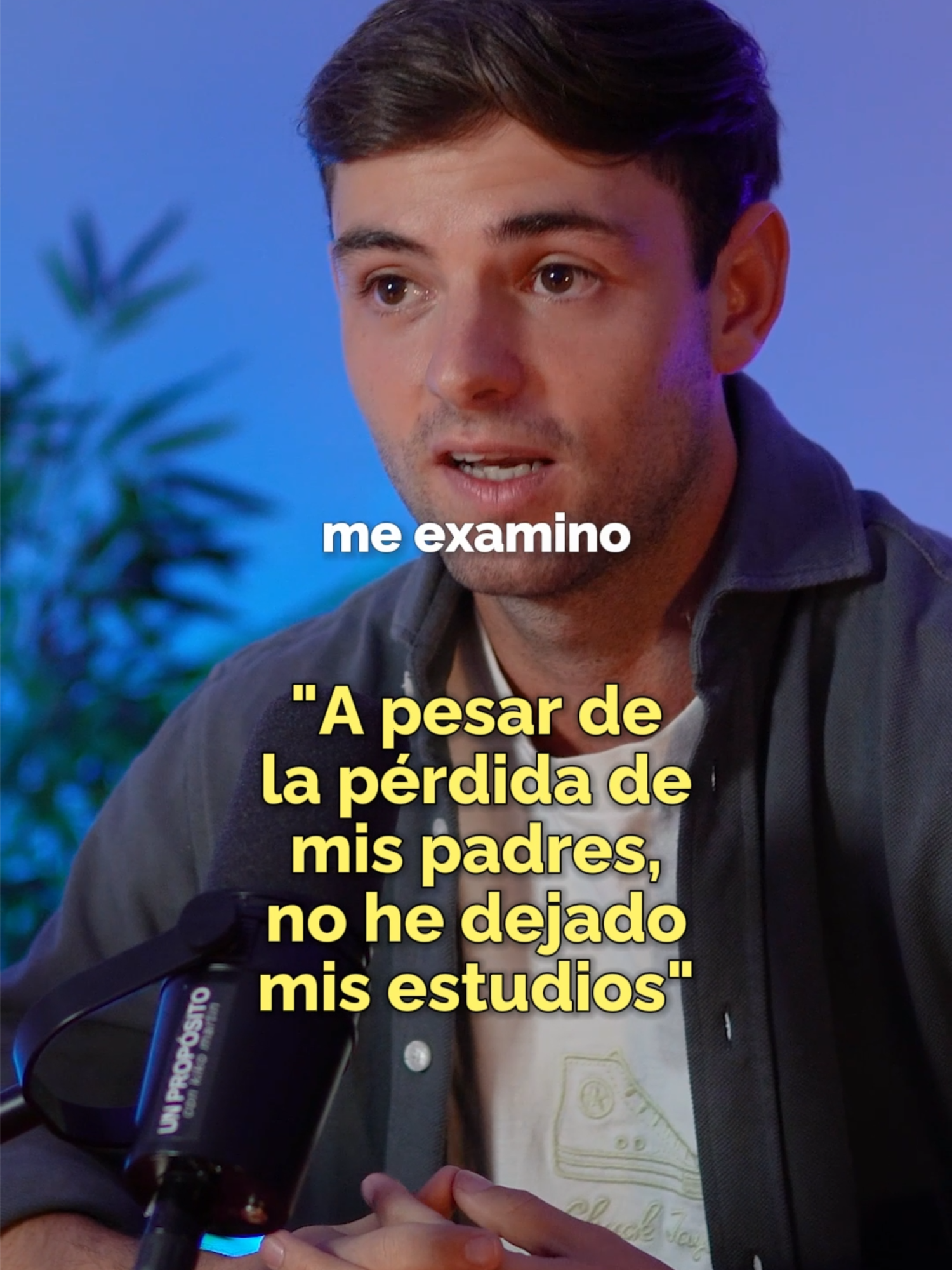 A pesar de todo, nunca he dejado mis estudios #padres #perdida #seresqueridos #unproposito