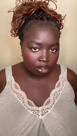 more blush and more gloss!!  #makeup #blush #nyxcosmetics #darkskinmakeup 