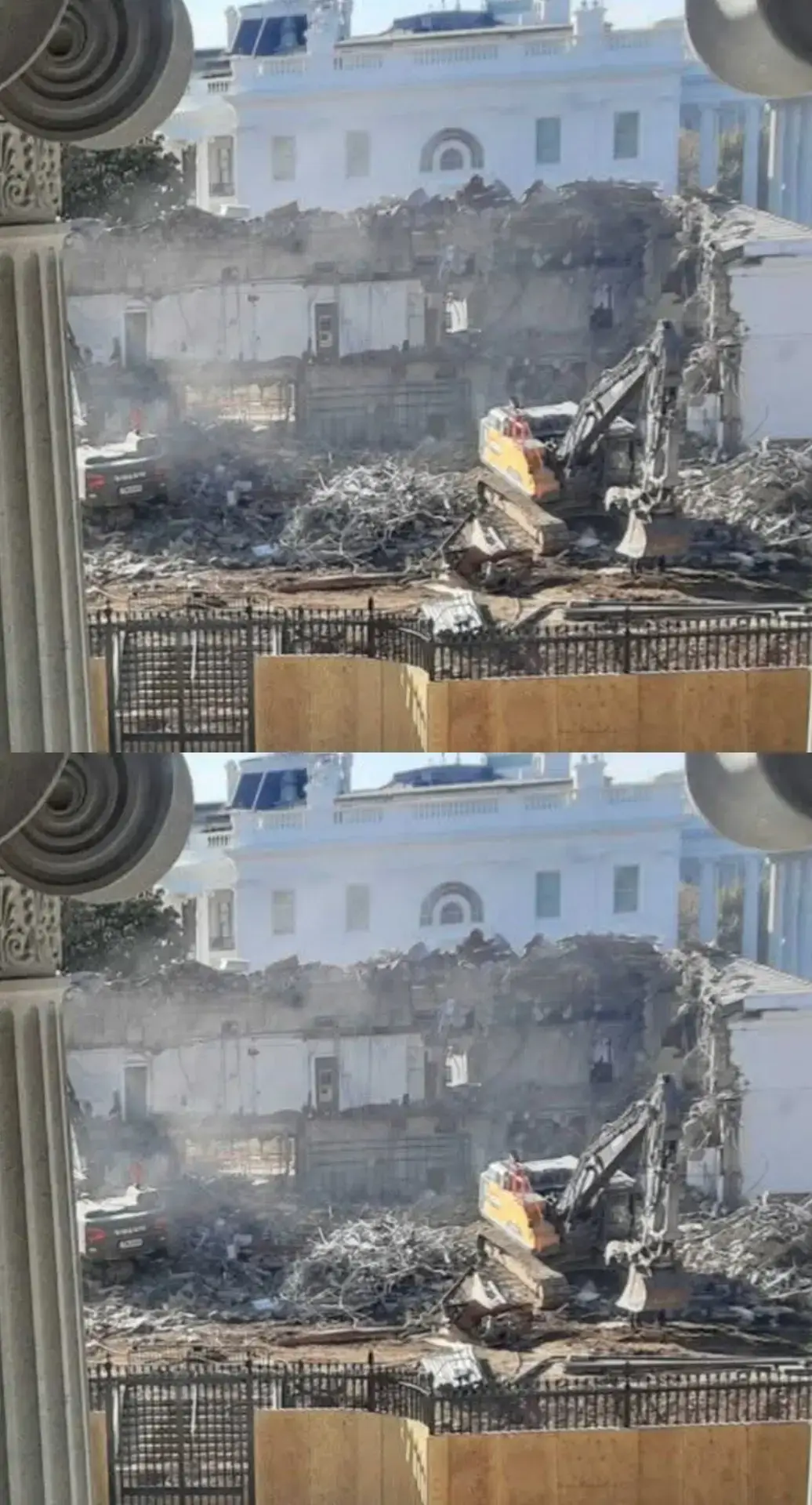 ‼️‼️‼️JUST FYI‼️‼️‼️ As a historic landmark, THE WHITE HOUSE, is subject to significant preservation regulations and review processes for major changes. While the president can make temporary and interior design changes, any major structural modifications or projects require approval from Congress and consultation with various historical and planning organizations, notesNo, the White House is not a site that cannot be touched or altered; however, as a historic landmark, it is subject to significant preservation regulations and review processes for major changes. While the president can make temporary and interior design changes, any major structural modifications or projects require approval from Congress and consultation with various historical and planning organizations. ‼️‼️THE GOVERNMENT HAS BEEN SHUT DOWN FOR THE LAST 20 DAYS!!!!!!! WHO TF APPROVED THIS SHIT‼️‼️