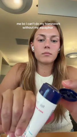 my bf loves it too #aquaphorpartner #aqumaincharacter #homefromcollege #homefromcollege #aquaphorhacks @AquaphorUS @Home From College 