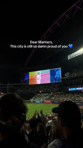 They deserved that World Series spot, but regardless I’m so proud of them 💙 #seattlemariners 