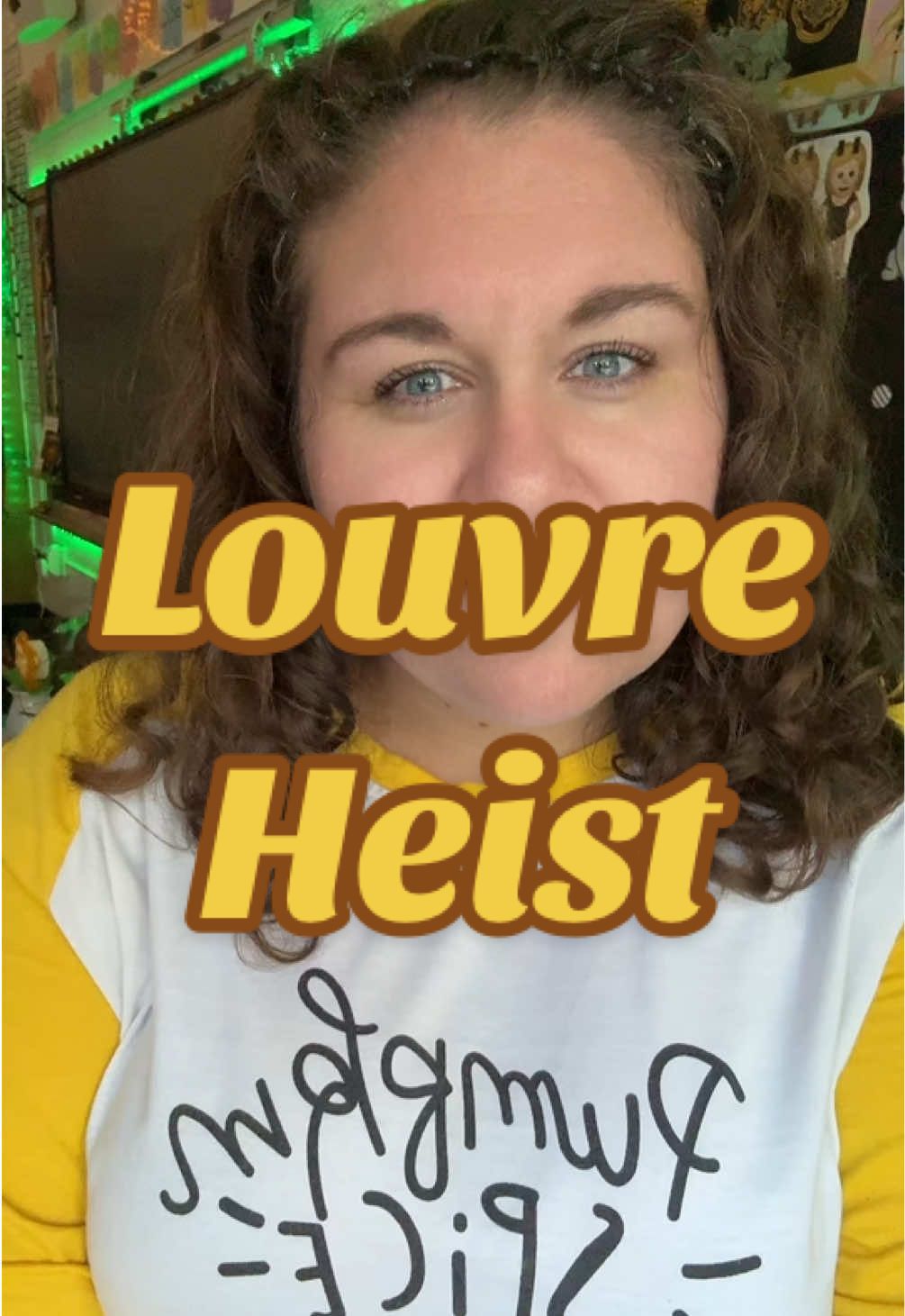 They also spent most of recess working the case. According to them, I am still the only suspect 🖼️🧐💎👑💍 #fyp #teachersoftiktok #louvre #heist #storytime 