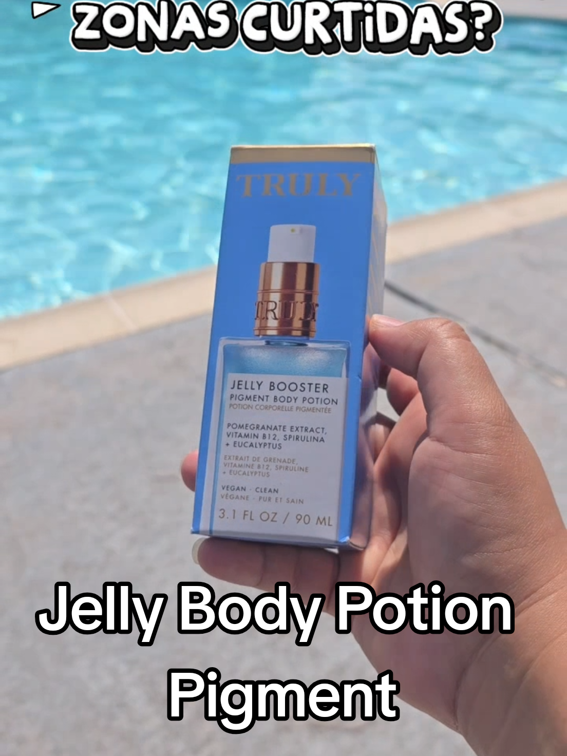 Jelly Body Potion Pigmentante, para axilas codos rodillas y entrepierna #jellybooster #Truly #despigmentante #trulybeauty #Aclarante 