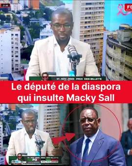 Politique : Le député de la diaspora qui insulte Macky Sall#mossdem🇸🇳 #TAS2029 