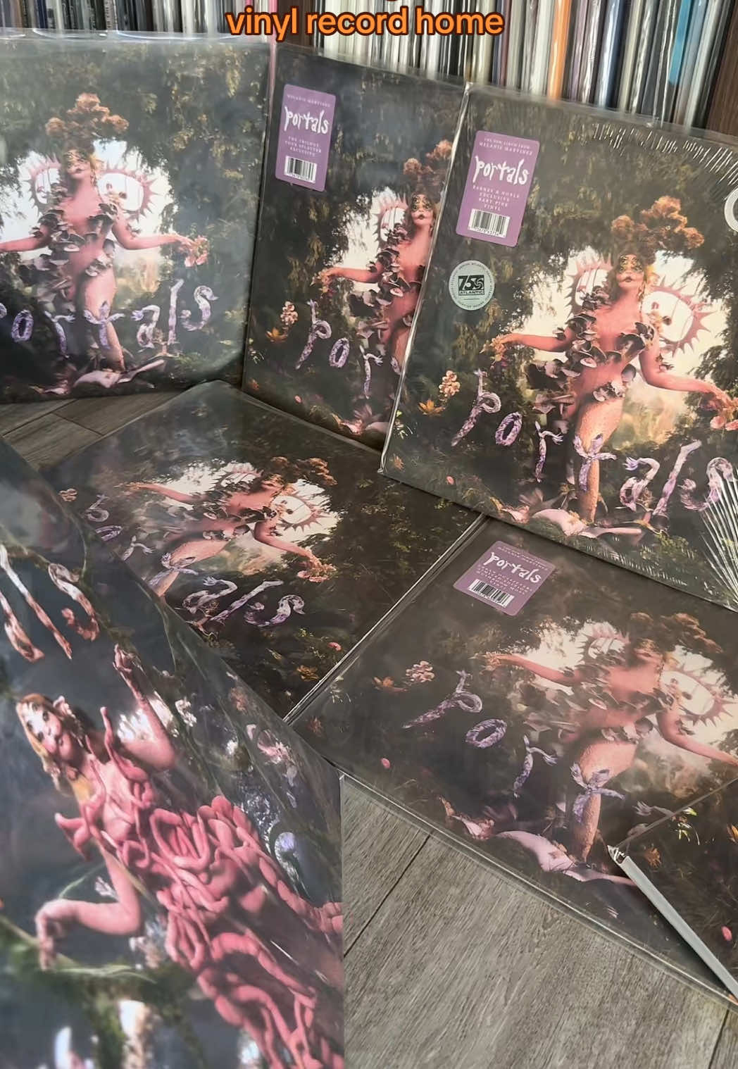I do really hate when a deluxe vinyl record for the album is dropped just a month after the original 😭  #vinyltok #melaniemartinez #portals #vinylcollection #vinylcheck 