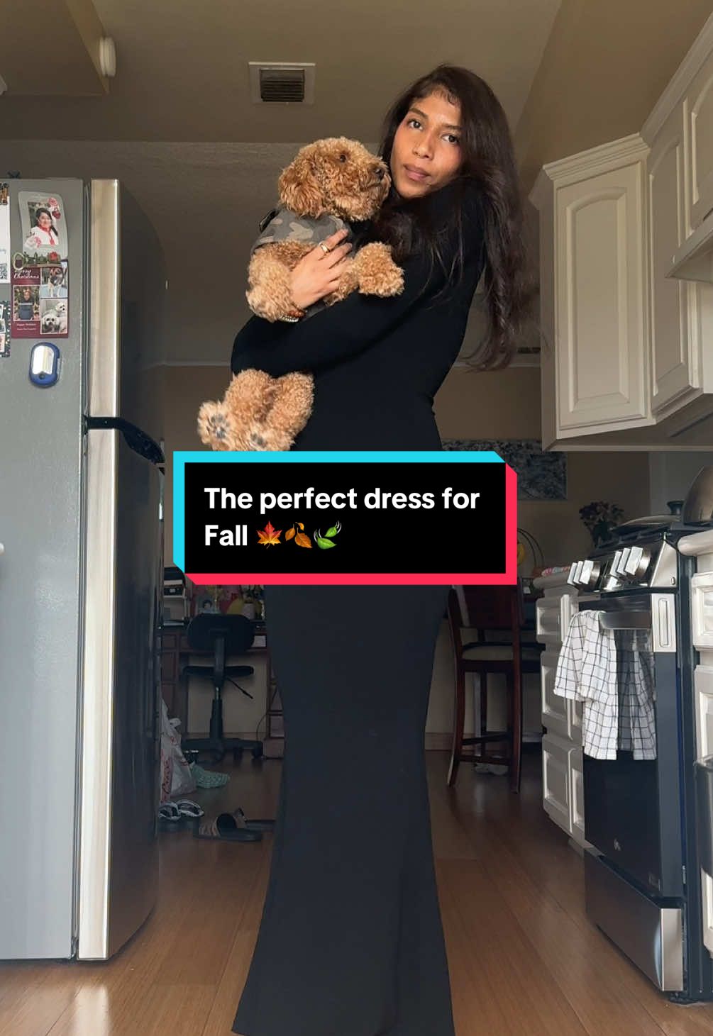 Yall im obsessed with my pupppyyyy and this dress lowkey 🤭 @hueymarleyandme  #tiktokfinds #maxilongdress #foryou 