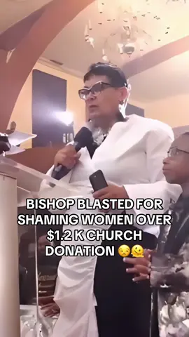 🚨 BREAKING: Bishop Marvin Winans is facing backlash after publicly shaming a woman and her son for donating $1,200 instead of $2,000 during a church fundraiser.  