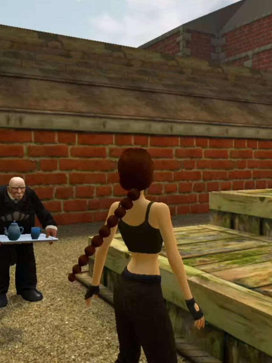The simpler and quicker training course 🫶🏻 Tomb Raider 2 was my first game in the Playstation 2 🥲 #tombraider #playstation #retrogaming #nostalgic #tombraiderremastered 