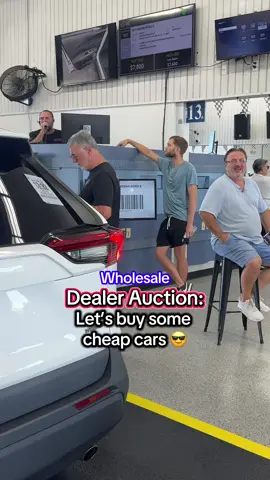 Without a dealers license - you’re not getting in😂 - Come with me to a dealer only auction and let’s see what we can find for $5k or less🤷🏼‍♂️ - Comment “DEALS” and let’s help you skip the dealership and save thousands on your next car purchase 🤝 - #cheapcars #tesla #auction #cardealership 