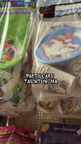 Went in looking for Fortnite decorations and was hit with a blast from the past . Everything from furby, looney tunes, old school trolls, Barney, tweety , etc. #fyp #blastfromthepast #party #90s 