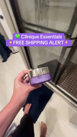 Clinique’s free shipping deal is live, and it’s the best time to try their classics. I love the Take The Day Off cleansing balm — melts makeup without drying my skin. Everything ships free right now, so I’m stocking up. #CliniqueSkincare #CleansingBalm #MoistureSurge #SkincareRoutine #BeautyFinds