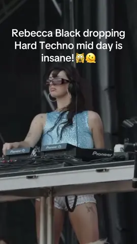 @rebecca black this goes insanely hard  #techno #rave #hardtechno #rebeccablack #fyp 