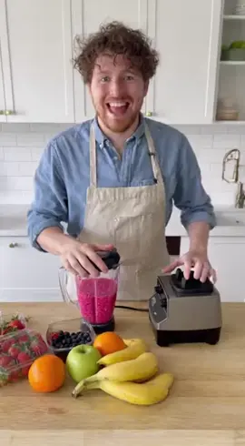 This cooking tutorial took a wild turn when the blender decided to redecorate the entire kitchen! The chef's frozen reaction is absolutely priceless as pink smoothie paints everything in sight. #kitchenfail #cookinggonewrong #viral #funny 🍓