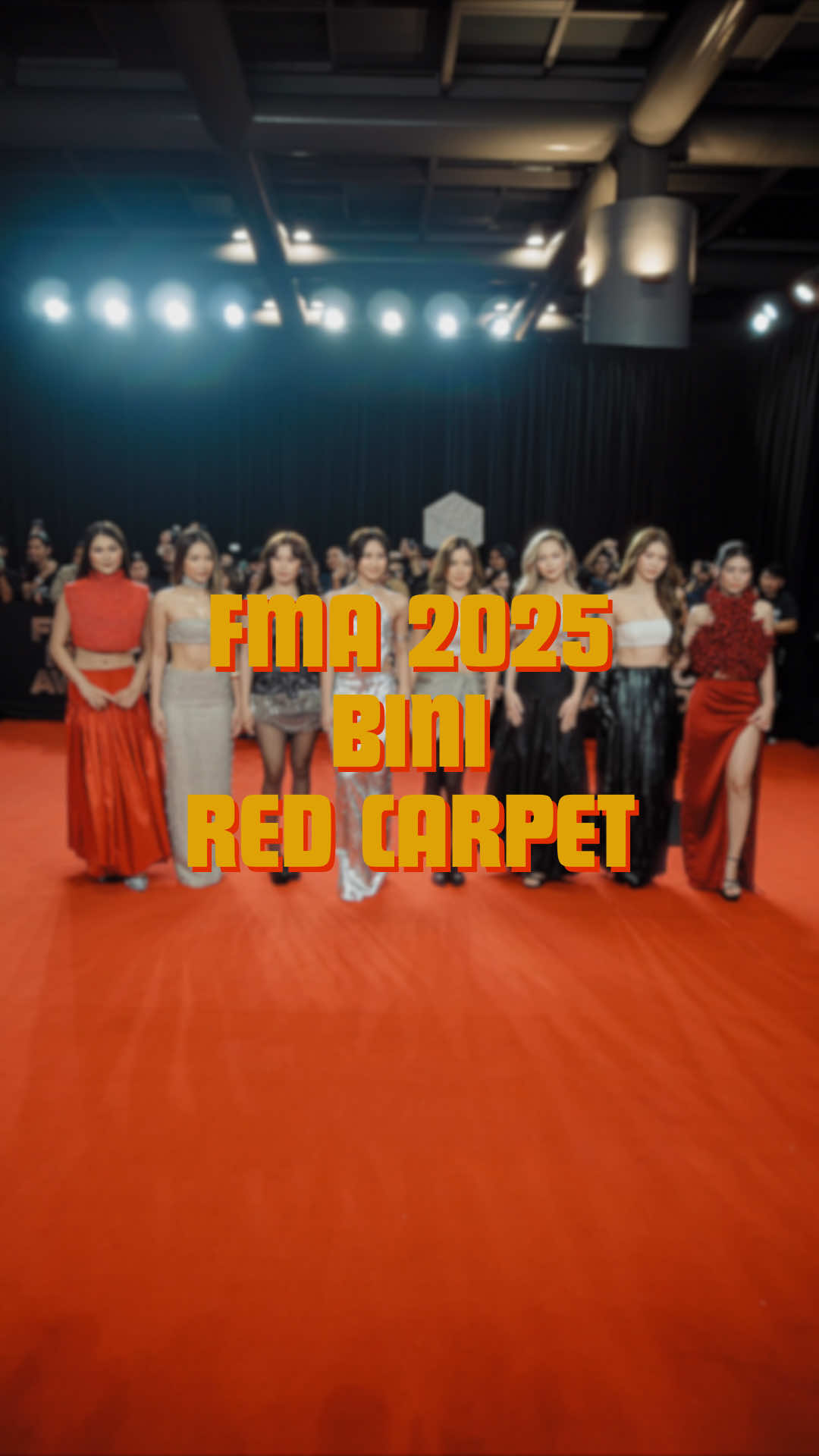 BINI on the FMA red carpet 😍🫶 @BINI PH  @The Filipino Music Awards  @MIKHA LIM.  @Bini Aiah Arceta  @STACEY  @Sheena Catacutan  @loiverever౨ৎ  @C O L E T :):)  @JHOANNA  @G W E N  #FilipinoMusicAwards  #FMAs  #BINI