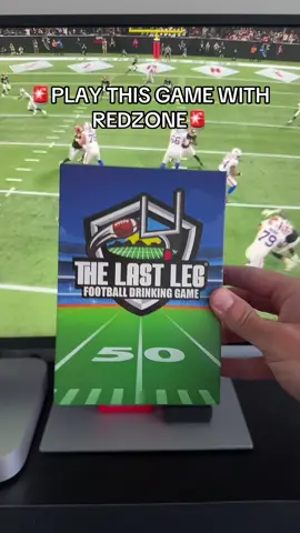 this game is goated🍻🏈 #lastleggame #nfl #drinkinggame 
