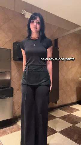 no eyeliner today ok but they’re soooo cute #waitress #bartender 