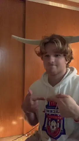 Apparently I’m in Group7. Also does anyone like my highland cow horns? My costume isn’t quite done yet but I just finished making the horns!! :) #fyp #group7 #highlandcow #boycostume 
