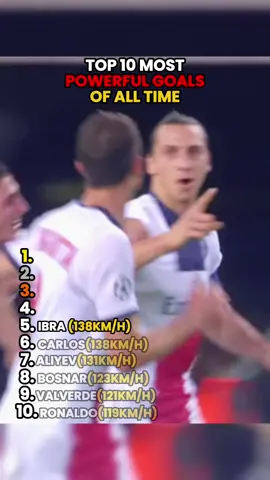 Top 10 Powerful Goals of All Tile Part 2 #lxthalfcnew #football #powerful #longshot 