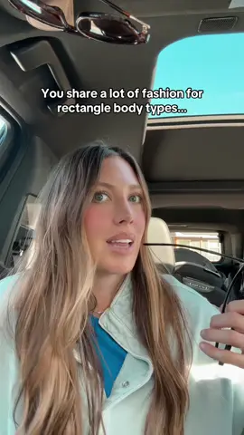 Where are all my rectangle body type girlies?🤭❤️ #rectanglebody #outfitinspo #bodytype 