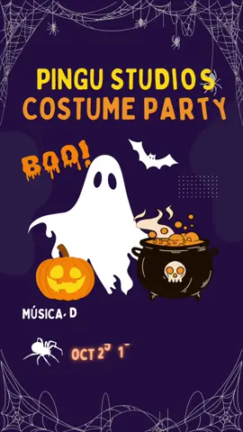 Los invitamos a la gran fiesta de disfraces de Pingu Studios!!! Habrá música, actividades, presentaciones, anuncios, invitados especiales, y por supuesto, dulces!!! Si quieres unirte, puedes unirte al live de tik tok que se hará ese día, o bien, puedes unirte a nuestro servidor de Discord!!! Link en los comentarios! . . . . #halloweenparty #halloweencostumeparty #shakira #tini #robloxevents